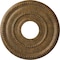 Ekena Millwork Valeriano Ceiling Medallion (Canopies up to 6 1/4"), 12 1/8"OD x 3 5/8"ID x 3/4"P, Rubbed Bronze CM12VARZS - alternate 1